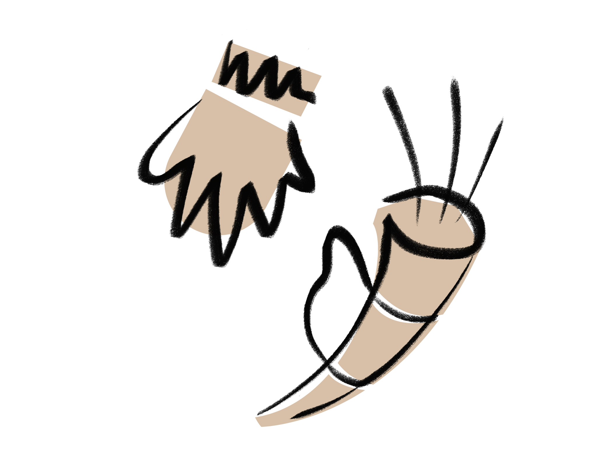 1.3 Die Handschuhe des Mässglöggners Logo